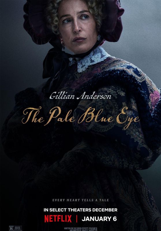 Gillian Anderson - "The Pale Blue Eye" Poster and Photos (2023) 