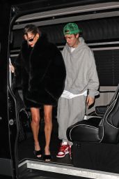 Hailey Rhode Bieber and Justin Bieber - Catch Steak LA 12/17/2022
