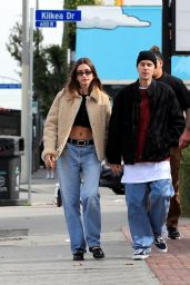 Hailey Rhode Bieber and Justin Bieber - Christmas Shopping in West Hollywood 12/22/2022