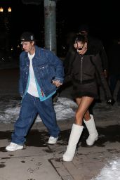Hailey Rhode Bieber and Justin Bieber - Night Out in Aspen 12/29/2022