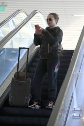 Hayden Panettiere at LAX Airport in Los Angeles 11/30/2022
