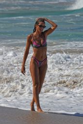 Izabel Goulart and Kevin Trapp at the Beach in Saint Barts 12/28/2022