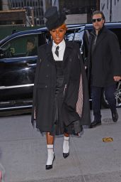 Janelle Monae - Arriving at the Today Show in New York 12/13/2022