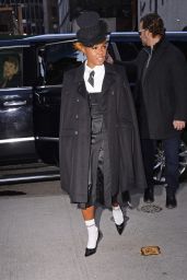 Janelle Monae - Arriving at the Today Show in New York 12/13/2022