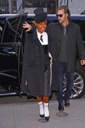 Janelle Monae   Arriving at the Today Show in New York 12 13 2022   - 66