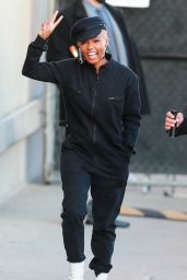 Janelle Mon e   Outside Jimmy Kimmel Live in Hollywood 12 06 2022   - 33