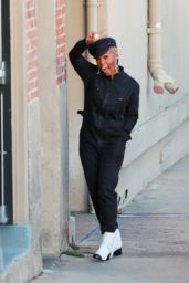 Janelle Mon e   Outside Jimmy Kimmel Live in Hollywood 12 06 2022   - 35