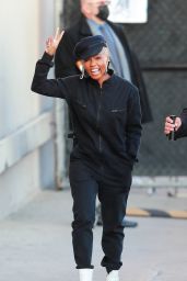 Janelle Mon e   Outside Jimmy Kimmel Live in Hollywood 12 06 2022   - 61