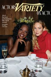 Jennifer Lawrence and Viola Davis – Variety Magazine 12/07/2022 Issue