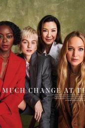 Jennifer Lawrence, Michelle Williams, Claire Foy - The Hollywood Reporter 12/16/2022 Issue