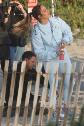 Jennifer Lopez - Beach Photo Shoot in Malibu 11/30/2022