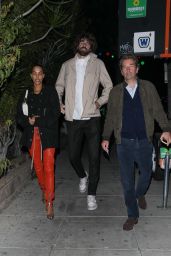 Jessica Strother at Matsuhisa in Beverly Hills 11/30/2022