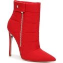 Jlo Jennifer Lopez Pyrid Puffer Boots in Red
