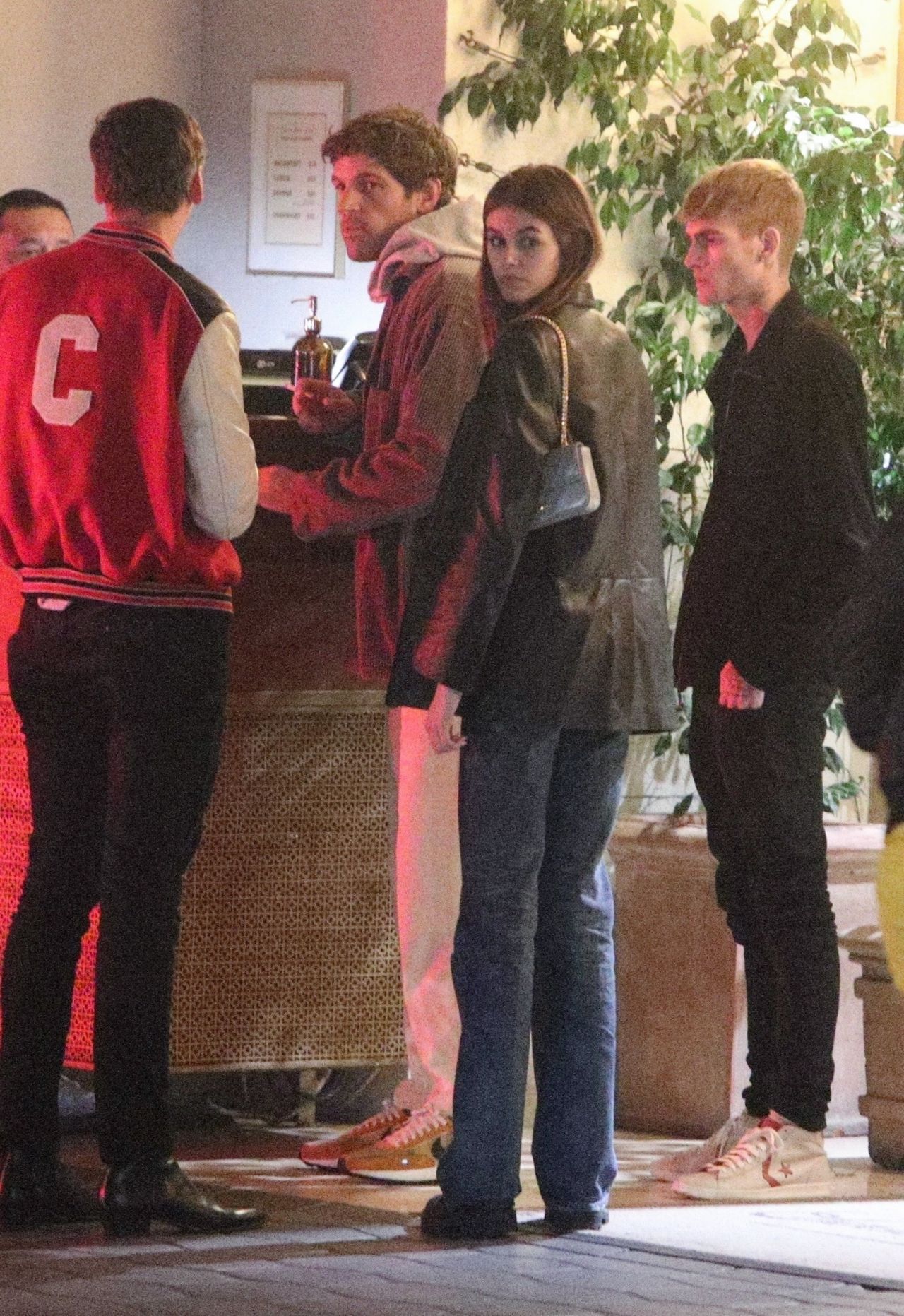 Kaia Gerber With Her Brother Presley Gerber in Los Angeles 11/30/2022 ...