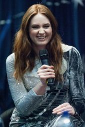 Karen Gillan - Promotes Her Own Whisky at Glasgow Whisky Day in Glasgow 12/19/2022