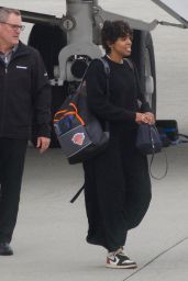 Kelly Rowland at Van Nuys Airport 12/29/2022