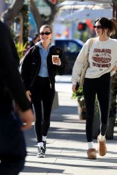 Kendall Jenner and Hailey Rhode Bieber at Croft Alley in Beverly Hills 12/13/2022