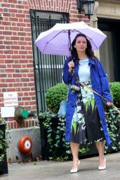 Kristin Davis - "And Just Like That" Set in Madison Avenue 12/07/2022