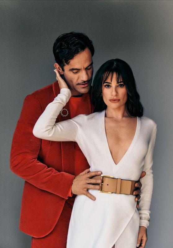 Lea Michele and Ramin Karimloo - Photo Shoot for Town & Country 2022