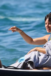 Lily Allen on the Beach in St Barts 12/28/2022