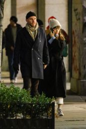 Lily Collins and Charlie McDowell - Out in New York 12/14/2022