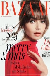 Lily Collins - Harper’s Bazaar Germany January 2023 Photos