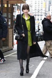 Lily Collins - Out in New York 12/15/2022