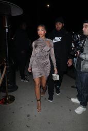 Lori Harvey at Zack Bia’s Holiday Party in Hollywood 12/17/2022
