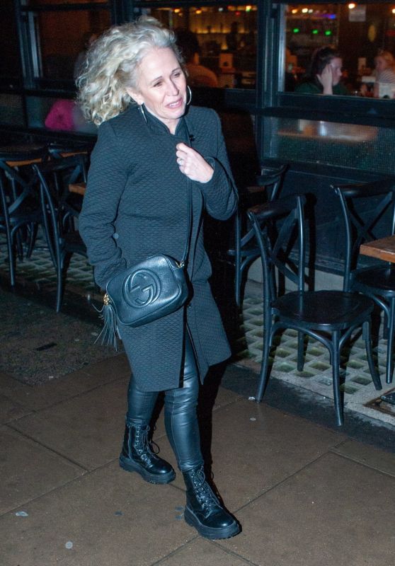Lucy Benjamin - Out in Soho 12/19/2022