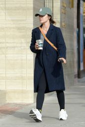 Lucy Hale Makeup Free - Shopping at Veronica Beard in West Hollywood 12/17/2022