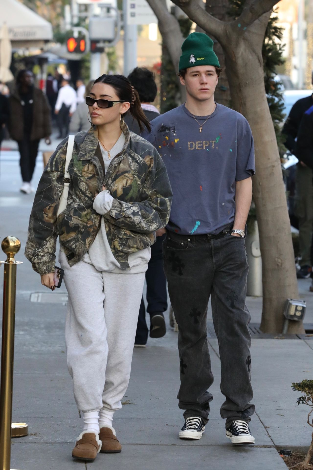 Madison Beer and Nick Austin - Out in Beverly Hills 12/23/2022 • CelebMafia