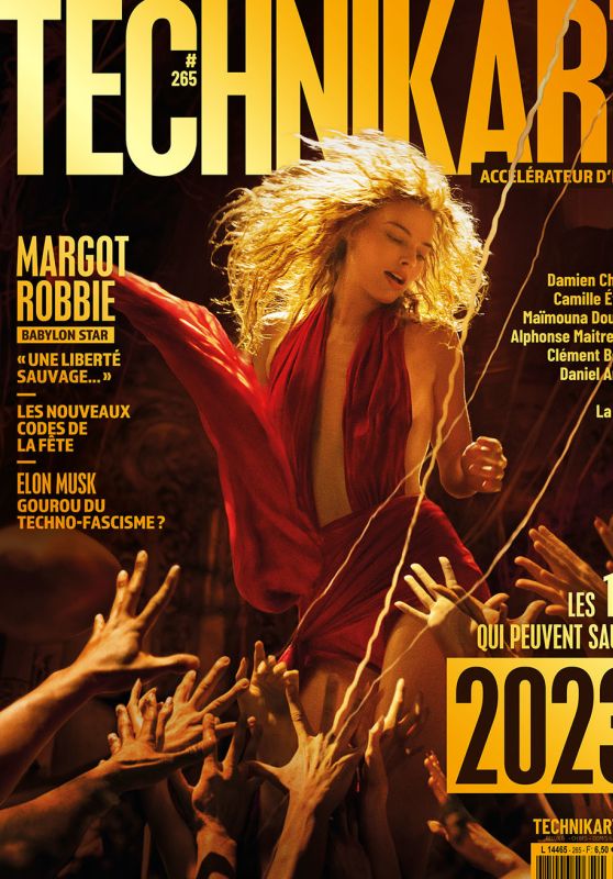 Margot Robbie - Technikart Magazine Cover France December 2022