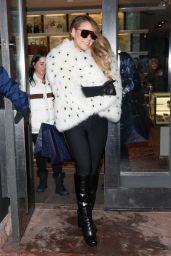 Mariah Carey - Christmas Shopping in Aspen 12/24/2022