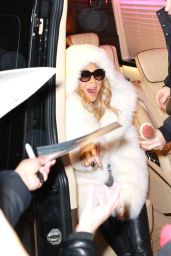 Mariah Carey - Heads to Madison Square Garden in New York 12/16/2022