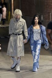 Megan Fox and Machine Gun Kelly - Leaving Jimmy Kimmel in Los Angeles 12/07/2022