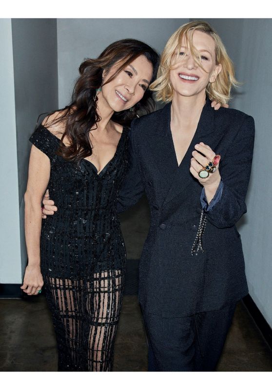 Michelle Yeoh and Cate Blanchett – Variety Magazine 12/07/2022 Issue