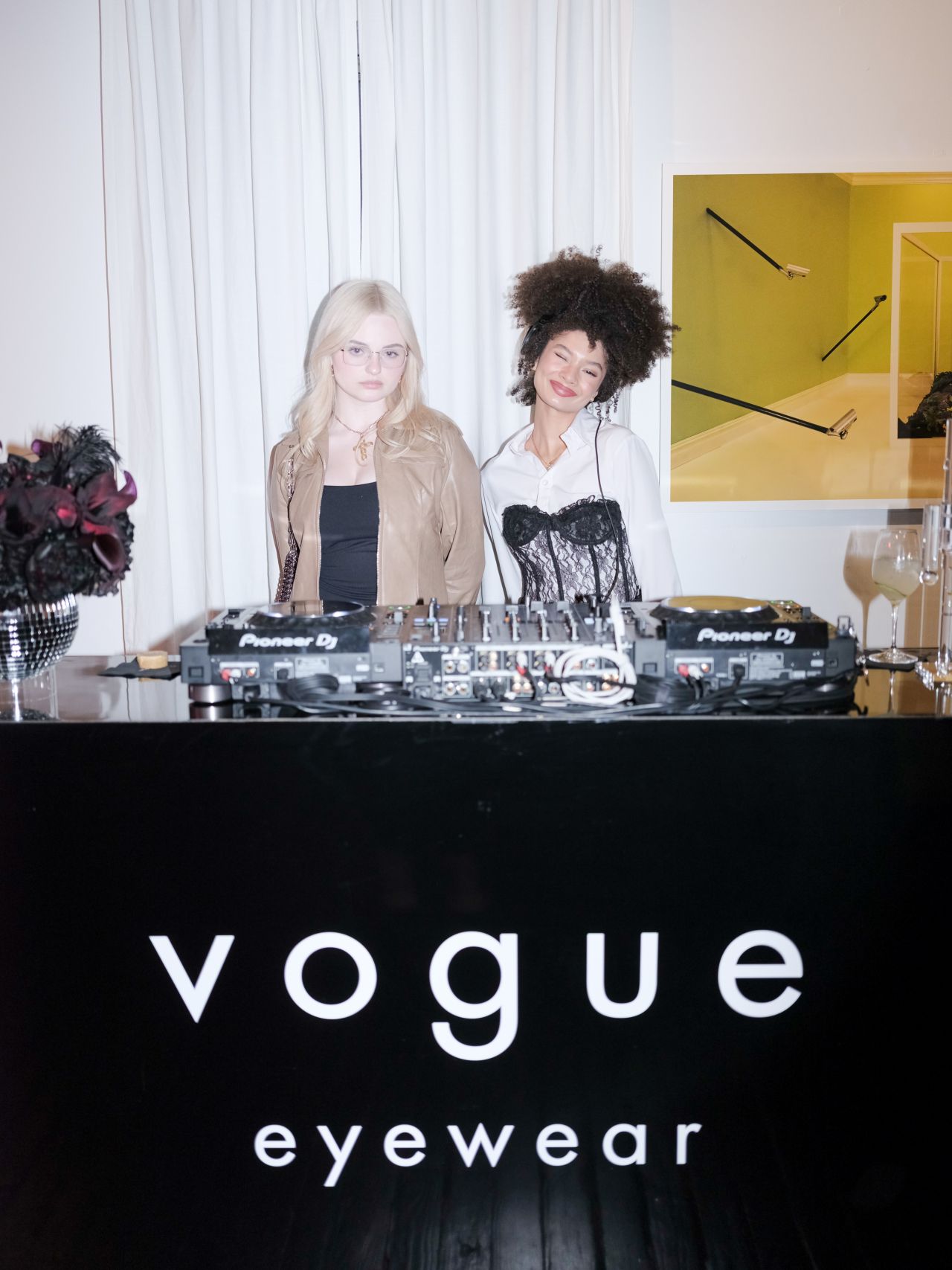 Morgan Lily - Vogue Eyewear Celebrates Holiday Collection in New York