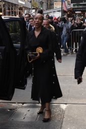 Naomi Ackie Leaving GMA in New York 12/12/2022