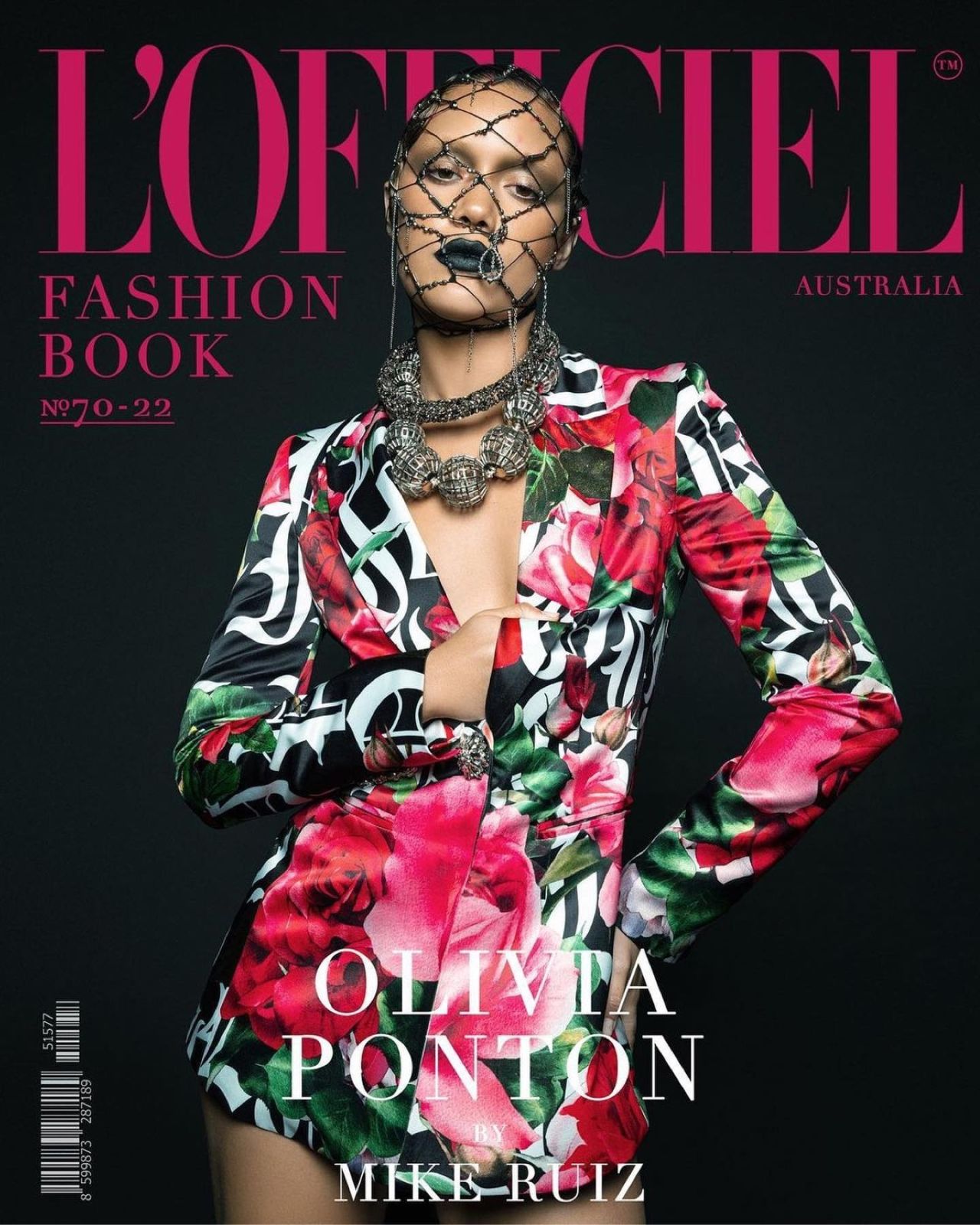 Olivia Ponton - L'Officiel Fashion Book Australia + Monte Carlo January