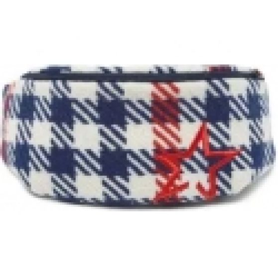 Perfect Moment Star Embroidered Houndstooth Check Belt Bag