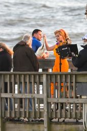 Scarlett Johansson - "Project Artemis" Set on Tybee Island, Georgia 12/03/2022