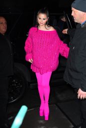 Selena Gomez - Arrives at the SNL Afterparty in New York City 12/11/2022