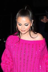 Selena Gomez - Arrives at the SNL Afterparty in New York City 12/11/2022