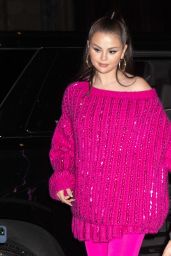 Selena Gomez - Arrives at the SNL Afterparty in New York City 12/11/2022
