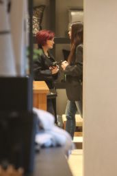 Sharon Osbourne at James Perse in Beverly Hills 12/19/2022