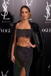 Silvia Alonso – Vogue and Yves Saint Laurent Christmas Party in Madrid 12/14/2022