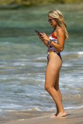 Tallia Storm in a swimsuit - Barbados 12/21/2022