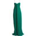 Valentino Resort 2022 Green Empire Waist Cutout Gown