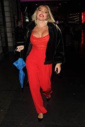 Aisleyne Horgan-Wallace Departing Dirty Dancing Press Night in London 01/25/2023