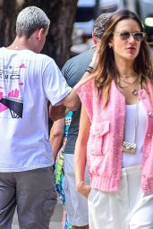 Alessandra Ambrosio - Walks Around São Paulo 01/23/2023